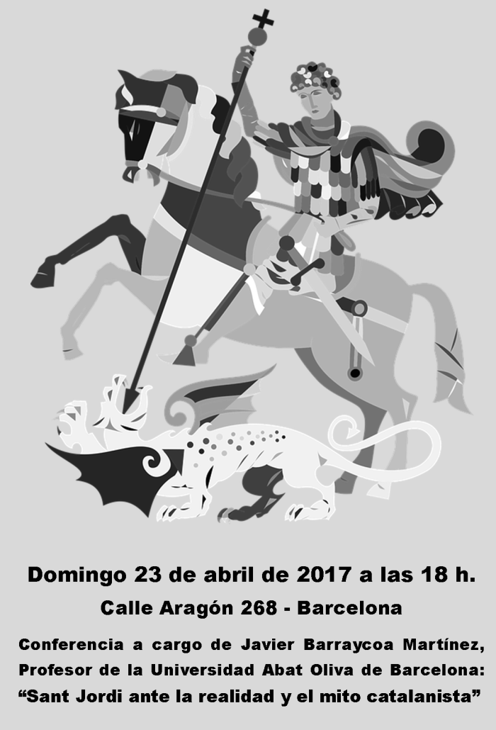 Conferencia Sant Jordi 23.04.17 Bcn